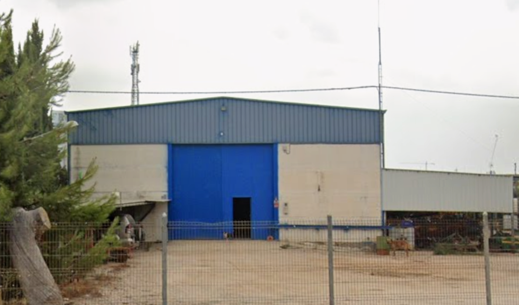 Fachada de nave industrial